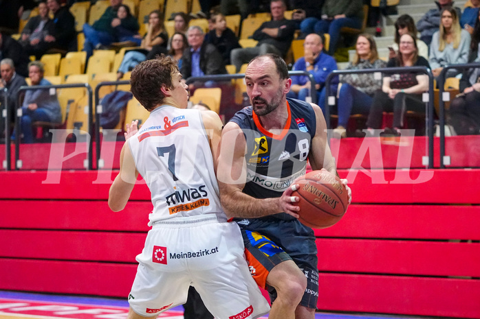 Win2day Basketball Superliga 2022/23, Grunddurchgang, 12. Runde, Kapfenberg vs. Klosterneuburg


