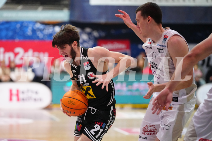 Win2day Basketball Superliga 2023/24, Grunddurchgang, 19. Runde, Kapfenberg vs. Wels


