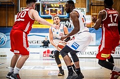 Basketball, ABL 2018/19, Playoff VF Spiel 1, Oberwart Gunners, BC Vienna, Hayden Thomas Lescault (11)