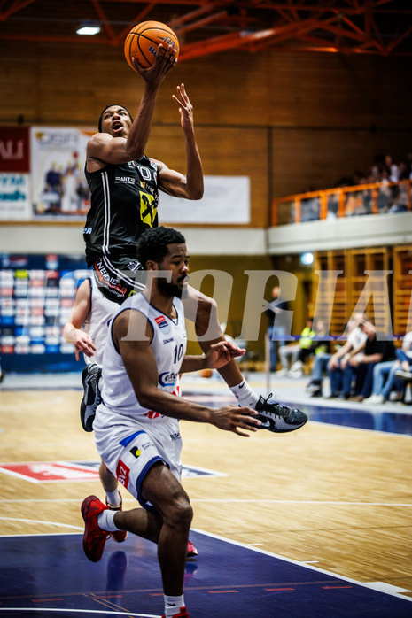 Basketball, Win2Day Superliga 2024/25, Playoffs Viertelfinale Spiel 4, BBC Nord Dragonz, Flyers Wels, Marcus Azor (0)
