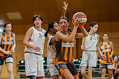 22.02.2025 Österreichischer Basketballverband 2024/25, SLWU14 Basket Flames UNION vs Basket Duchess