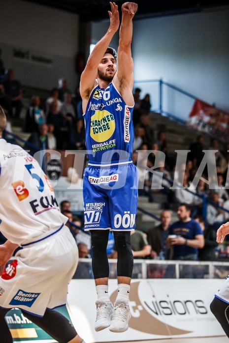Basketball, ABL 2018/19, Playoff HF Spiel 2, , Gmunden Swans, Daniel Friedrich (6) Basketball, ABL 2018/19, Playoff HF Spiel 2, , Gmunden Swans, Daniel Friedrich (6)
