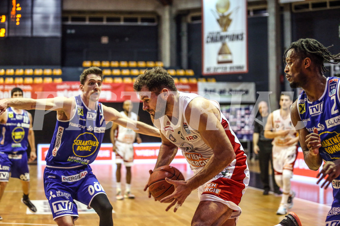 Basketball Superliga 2021/22, Grunddurchgang 18.Runde BC Vienna vs. Gmunden Swans


