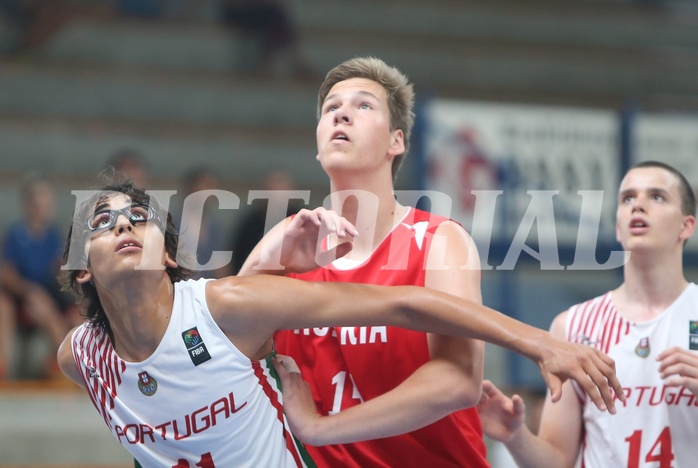 Basketball Nationalteam MU16 2015 U16 Team Austria vs. U18 Team Portugal


