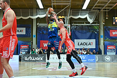 Basketball, Superliga 2024/25, Grunddurchgang 14.Runde, Flyers Wels vs. UBSC Graz,
