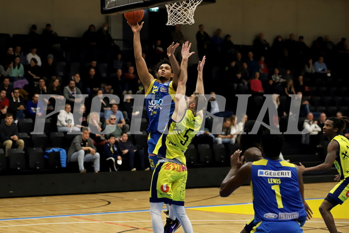 Basketball Superliga 2021/22, 1. Platzierungsrunde, UBSC Raiffeisen Graz vs. SKN St. Pölten Basketball 