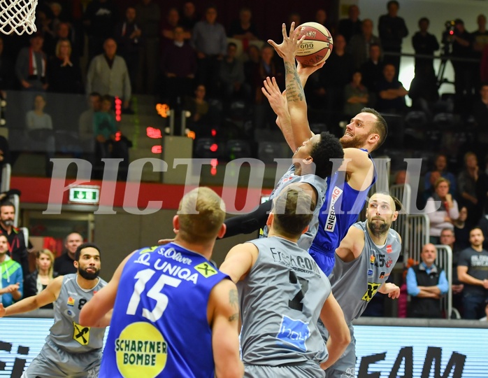 Basketball ABL 2016/17, Grunddurchgang 20.Runde WBC Wels vs. Gmunden Swans