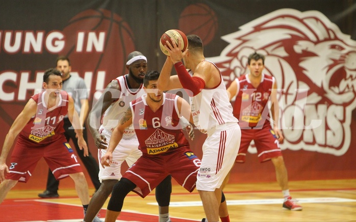 Basketball ABL 2015/16 Grunddurchgang 19.Runde Traiskirchen Lions vs. BC Vienna