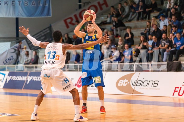 Basketball, ABL 2016/17, CUP VF, Oberwart Gunners, UBSC Graz, Marin Sliskovic (10)