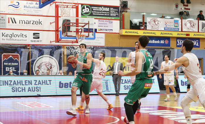 Basketball Superliaga 2020/21, Grunddurchgang 7.Runde Traiskirchen Lions vs. Kapfenberg Bulls


