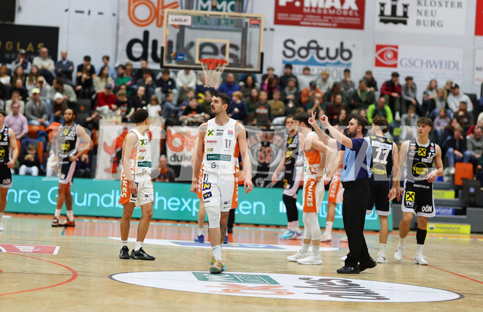 Basketball Superliga 2024/25, Grunddurchgang 21.Runde Klosterneuburg Dukes vs. Gmunden Swans


