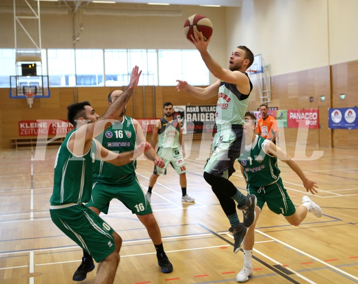 Basketball 2.Bundesliga 2017/18, Grunddurchgang 21.Runde Villach Raiders vs. KOS Celovec



