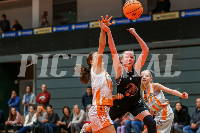 15.12.2024 Österreichischer Basketballverband 2024/25, SLWU14 Basket Duchess vs. Gratkorn Scorpions