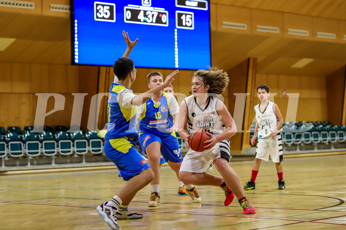 26.10.2024 Österreichischer Basketballverband 2024/25, SLMU14, Vienna Giants vs. SKN St. Pölten
