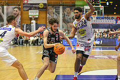 Basketball Superliga 2023/24, 3.Plazierungsrunde Gmunden Swans vs. Flyers Wels


