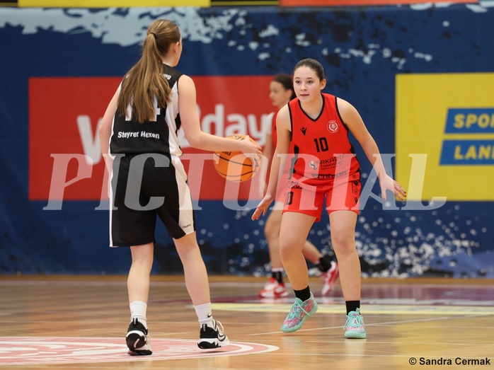 Basketball Superliga 2024/25, SLWU16 Traiskirchen Lionesses vs. DBK Steyrer Witch Cadets


