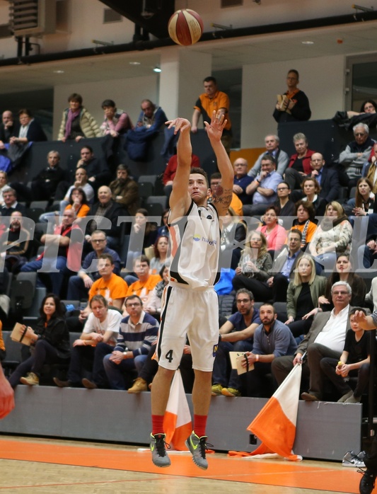 Basketball ABL 2015/16 Grunddurchgang 25.Runde BK Dukes Klosterneuburg vs. Gmunden Swans