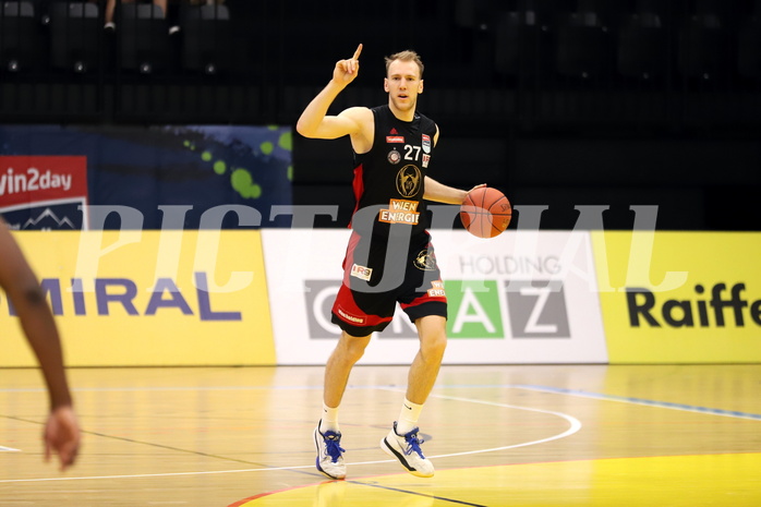 Basketball Superliga 2021/22, Playoffs, Halbfinale Spiel 2, UBSC Raiffeisen Graz vs BC GGMT Vienna