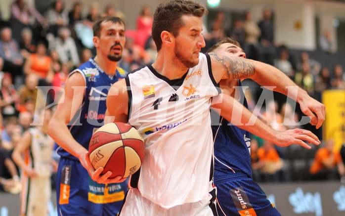 Basketball ABL 2015/16 Grunddurchgang 12.Runde BK Dukes Klosterneuburg vs. Kapfenberg Bulls