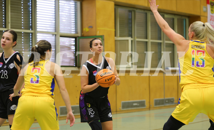 Basketball Damen Superliga 2023/24, Grunddurchgang 3.Runde Vienna United vs. SKN St.Pölten


