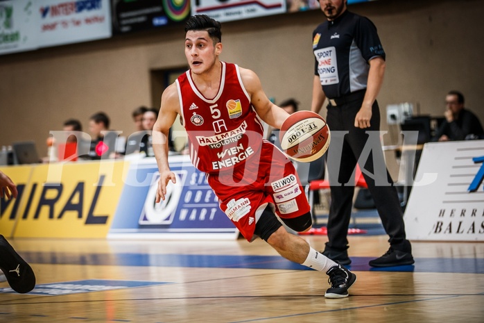 Basketball, ABL 2018/19, Playoff VF Spiel 2, Oberwart Gunners, BC Vienna, Mustafa Hassan Zadeh (5)