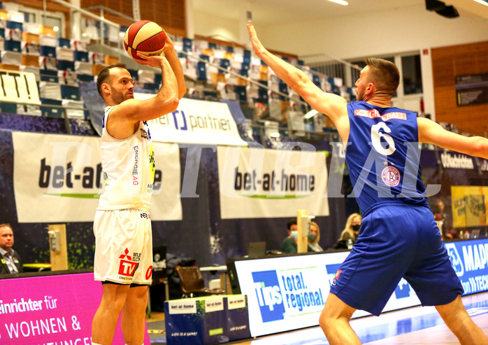 Basketball Supercup 2020/21, Grunddurchgang 13.Runde Gmunden Swans vs. D.C. Timberwolves