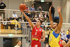 Basketball Superliga 2021/22, Grunddurchgang 17.Runde SKN St.Pölten vs. Traiskirchen Lions


