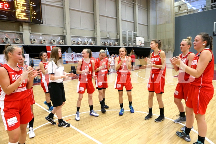 Basketball Nationalteam WU16 2015  Team Austria vs. Team Denmark


