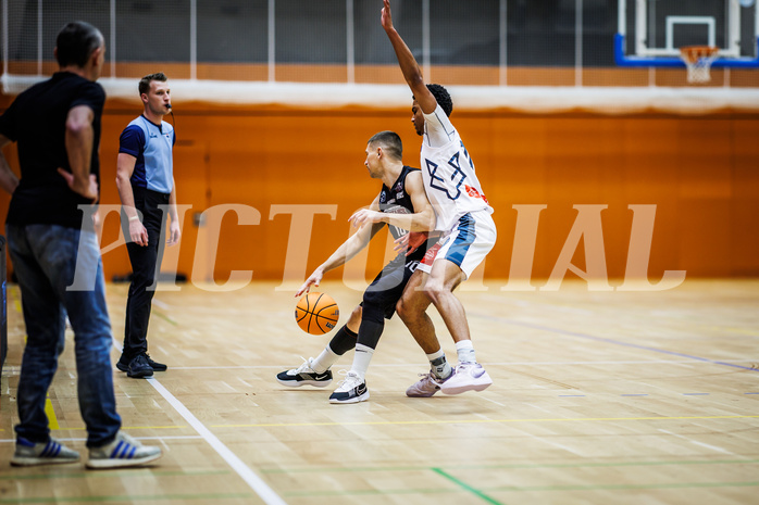 Basketball, Basketball Zweite Liga 2024/25, Grunddurchgang 6.Runde, Vienna Timberwolves, Mistelbach Mustangs, Dragisa Najdanovic (10)