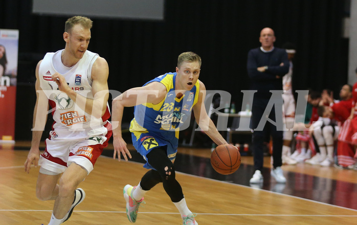 Basketball Superliga 2021/22, 7.Plazierungsrunde BC Vienna vs. SKN St.Pölten


