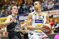 Basketball ABL 2015/16 Grunddurchgang 24.Runde Gmunden Swans vs. Traiskirchen Lions