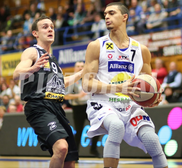 Basketball ABL 2015/16 Grunddurchgang 24.Runde Gmunden Swans vs. Traiskirchen Lions