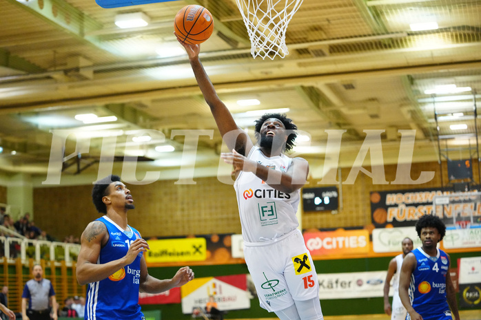 Win2day Basketball Superliga 2024/25, Grunddurchgang, 20.Runde, Fürstenfeld vs. Oberwart