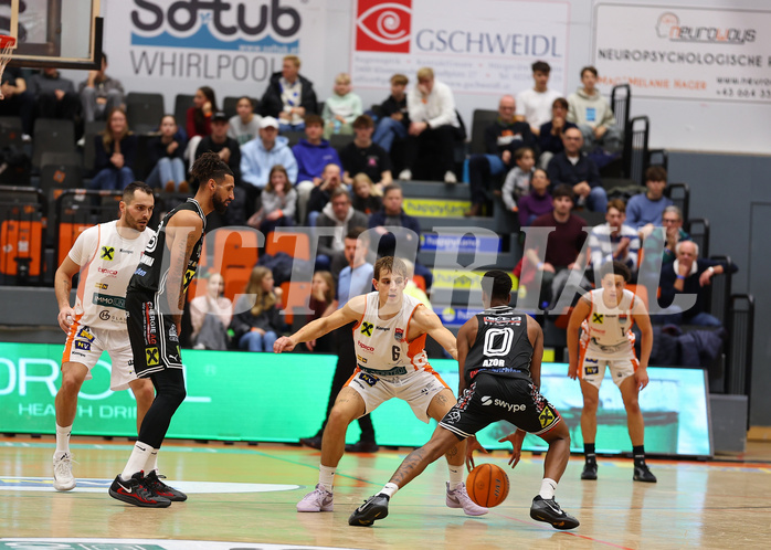 Basketball Superliga 2024/25, Grunddurchgang 11.Runde Klosterneuburg Dukes vs. Flyers Wels


