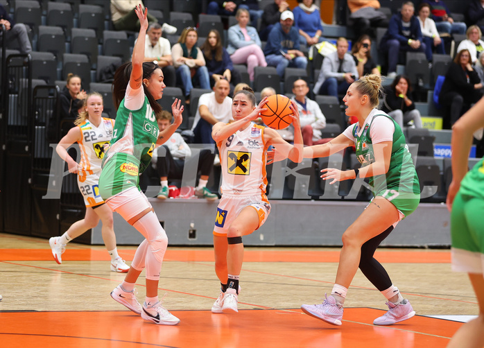 Basketball Damen Superliga 2024/25, Grunddurchgang 3.Runde BK Duchess Klosterneuburg vs. UBI Graz


