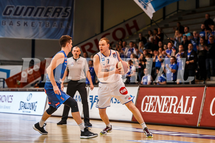 Basketball, Admiral Basketball Superliga 2019/20, Platzierungsrunde 1.Runde, Oberwart Gunners, Kapfenberg Bulls, Sebastian Käferle (7)