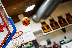 Basketball, Win2Day Superliga 2024/25, Playoffs, Halbfinale Spiel 2, Traiskirchen Lions, Oberwart Gunners, Caleb Fields (4)
