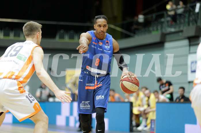 Basketball, Basketball Austria Cup 201920, Finale, Kapfenberg Bulls, Klosterneuburg Dukes, Eric McClellan (8)