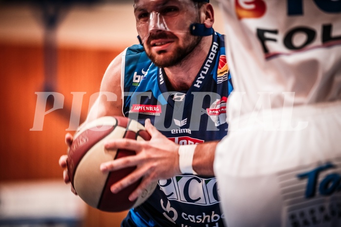 Basketball, ABL 2017/18, Grunddurchgang 33.Runde, Oberwart Gunners, Kapfenberg Bulls, Jozo Rados (13)