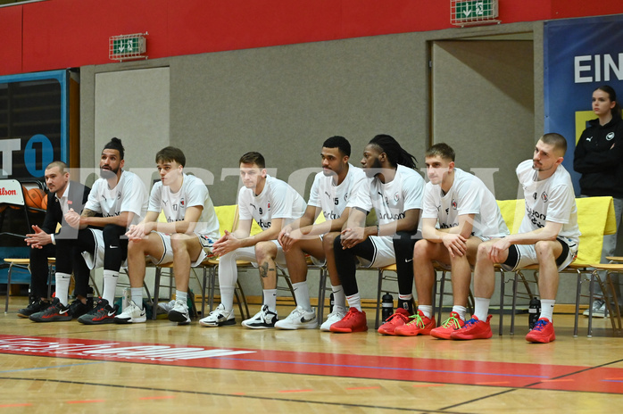 Basketball, Superliga 2024/25, Platzierungsrunde 4.Runde, Flyers Wels vs. Oberwart Gunners,
