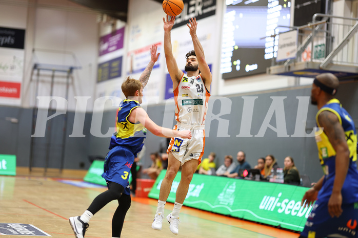 Basketball Superliga 2024/25, Grunddurchgang 20.Runde Klosterneuburg Dukes vs. UBSC Graz