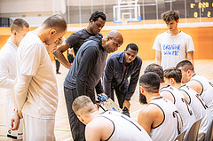 Basketball, Basketball Zweite Liga 2022/23, Grunddurchgang 12.Runde, Basket Flames, Vienna United, Renaldo O'Neal (Coach)