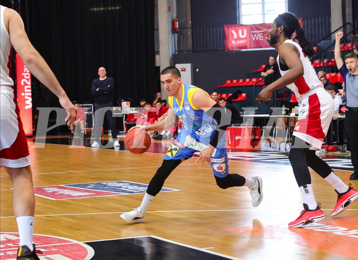 Basketball Superliga 2022/23, 9.Plazierungsrunde BC Vienna vs. SKN St.Pölten


