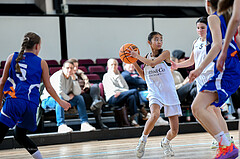 02.03.2025 Österreichischer Basketballverband 2024/25, SLWU16 Basket Flames UNION vs. DBB  Basketgirls Wels