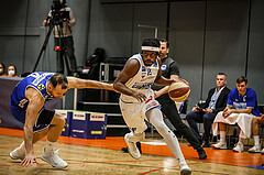 Basketball, Basketball Austria Cup 2020/21, Finale, Oberwart Gunners, Gmunden Swans, Quincy Diggs (13)