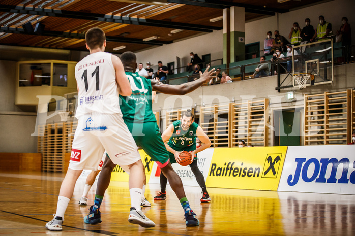 Basketball, Basketball Zweite Liga, Grunddurchgang 15.Runde, Mattersburg Rocks, Dornbirn Lions, Panagiotis Zaraidonis (3)