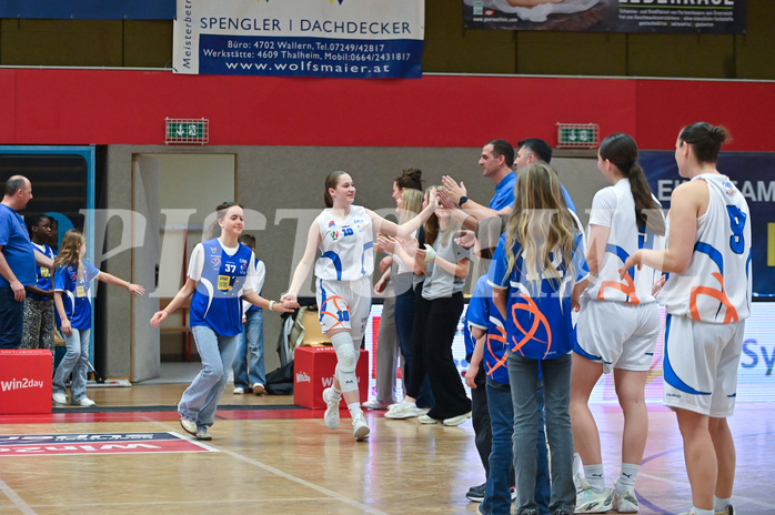 Basketball Superliga 2024/25, Semifinale Spiel 2, DBB Wels vs Duchess Klosterneuburg,

