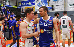 Basketball Superliga 2024/25, 9.Plazierungsrunde Klosterneuburg Dukes vs. Oberwart Gunners


