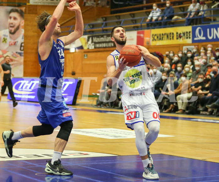 Basketball Superliga 2021/22, Grunddurchgang 11.Runde Gmunden Swans vs. D.C. Timberwolves


