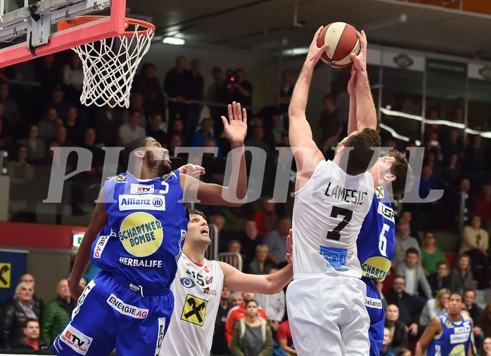 Basketball ABL 2015/16 Grunddurchgang 16.Runde WBC Wels vs Gmunden Swans